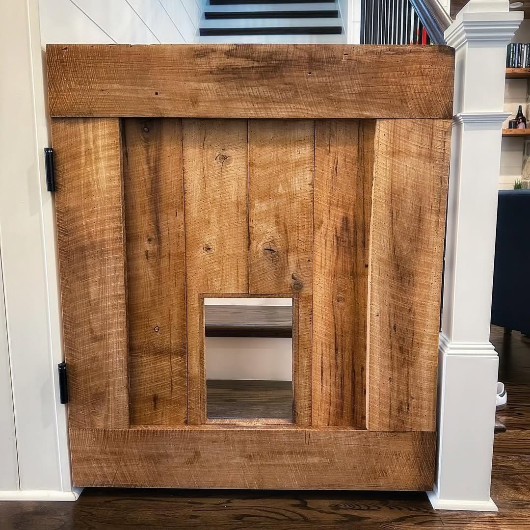 Rustic reclaimed barn wood art