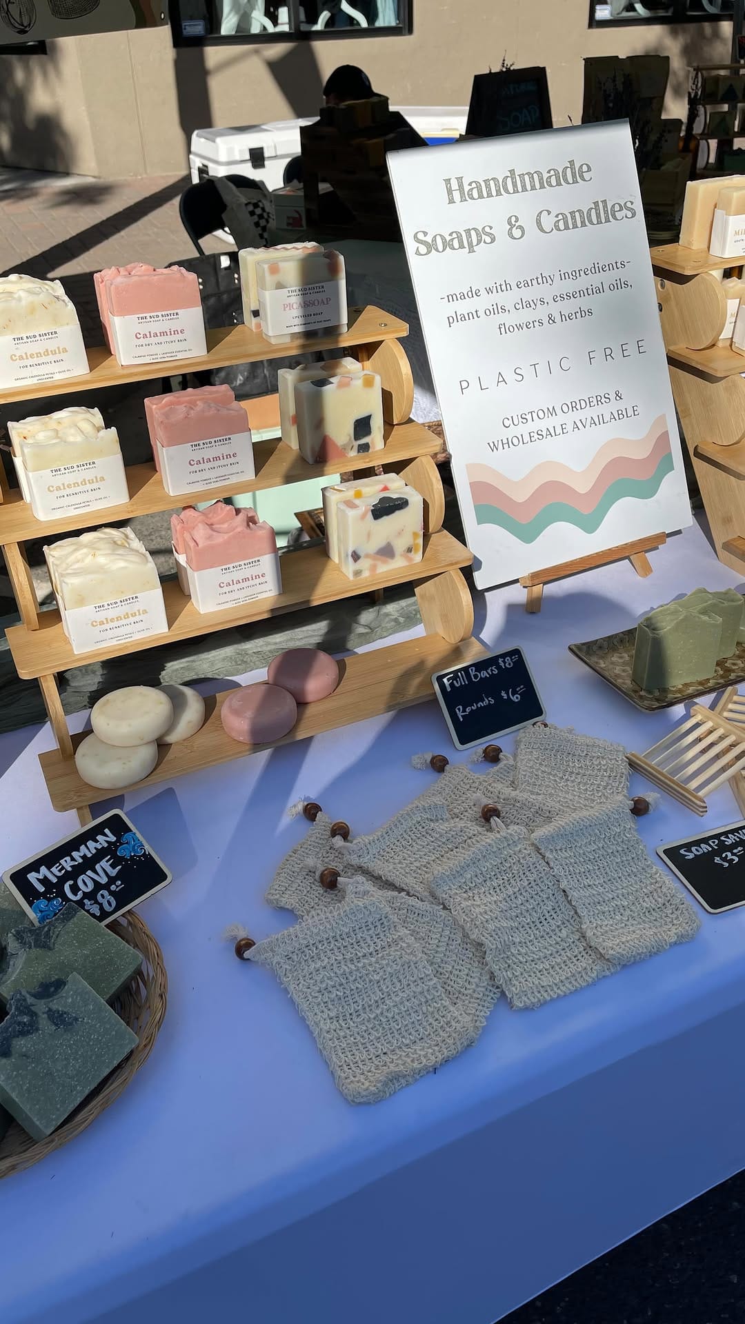 assorted aromatic soy wax melts in molds