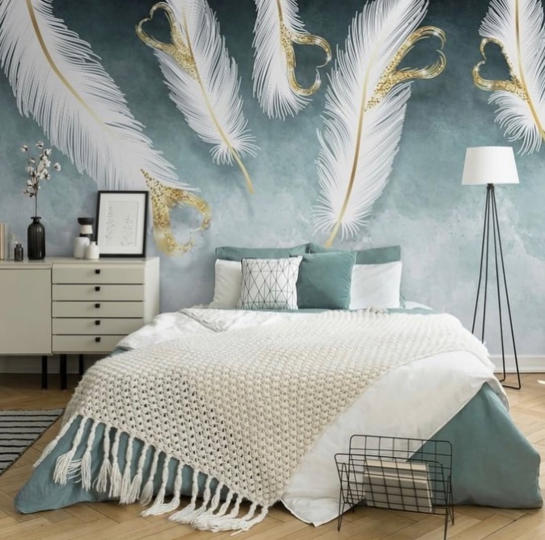 3D effect geometric wall art