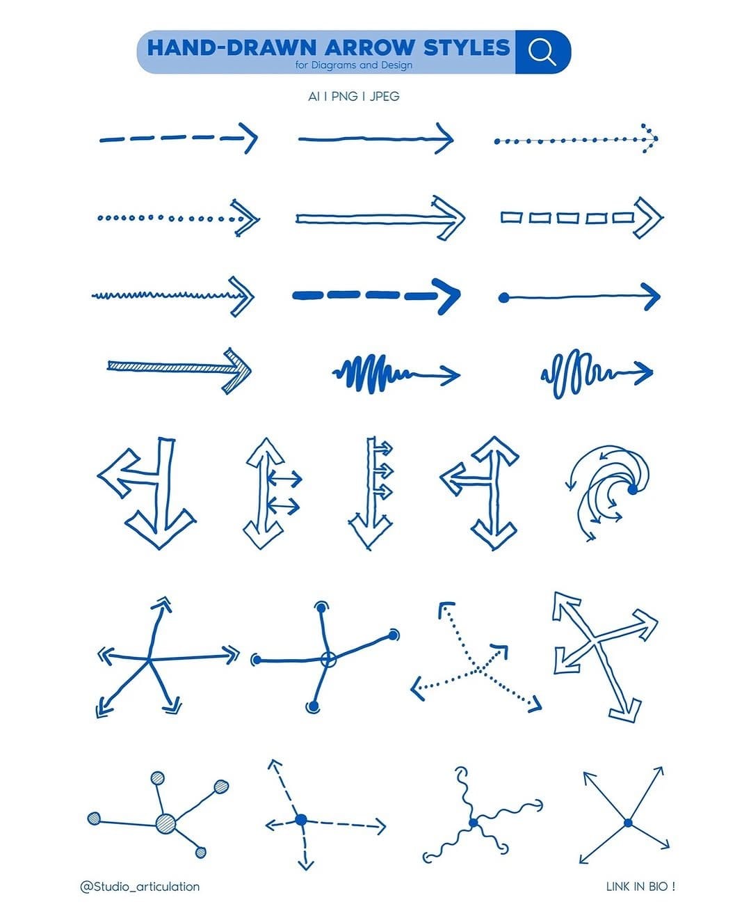 Bold arrow string art decor