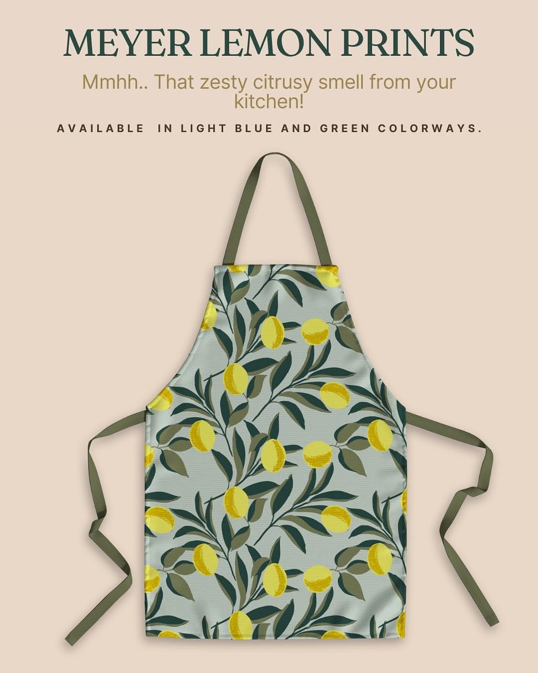 custom apron with fabric paint designs