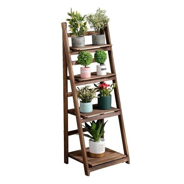 Ladder planter stand
