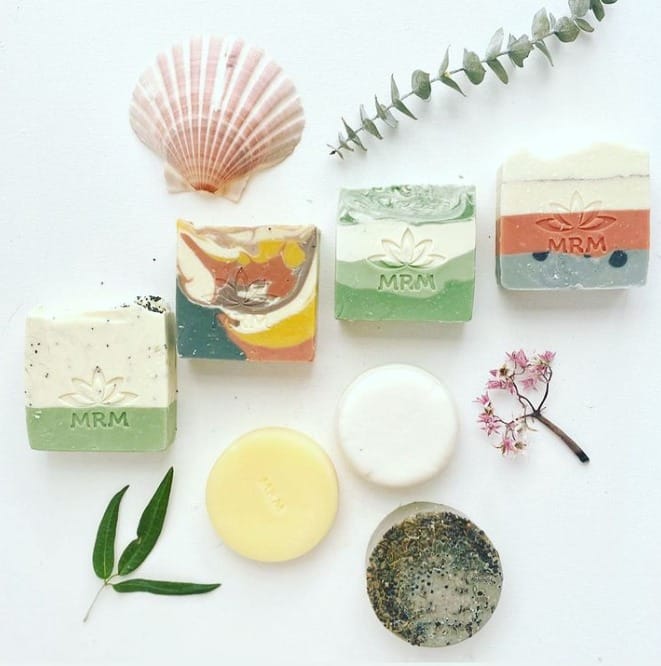 homemade soap bars with natural ingredients