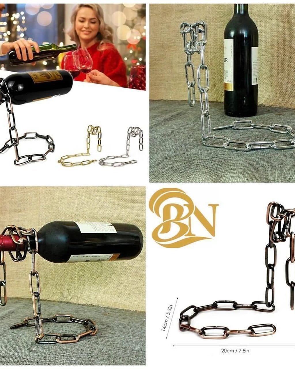 Chain and bottle irrigation