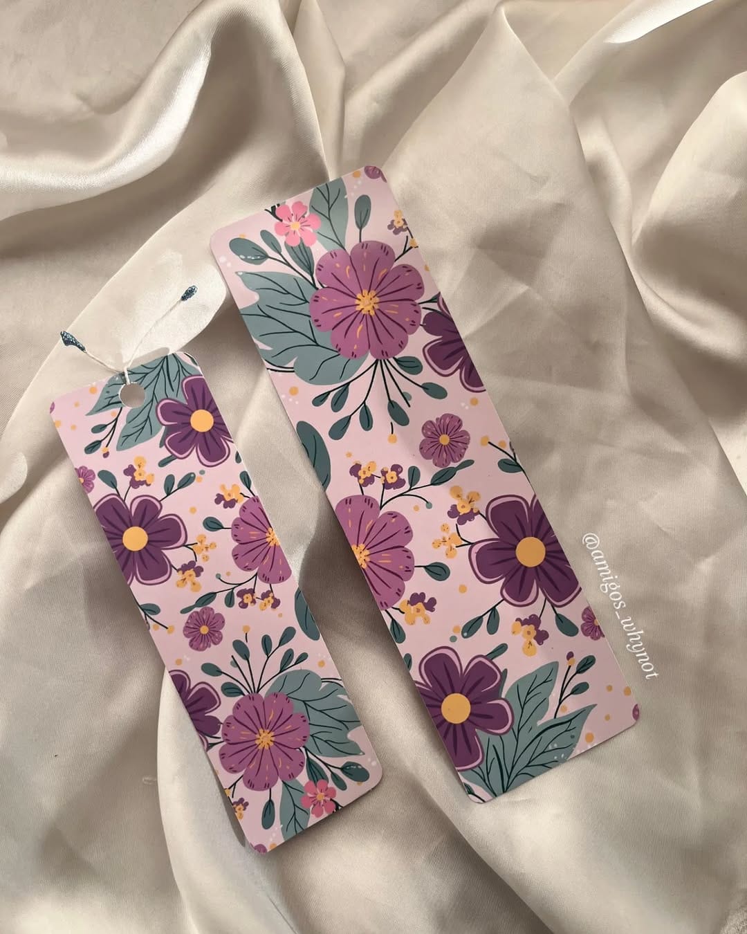 handmade bookmarks with tassels