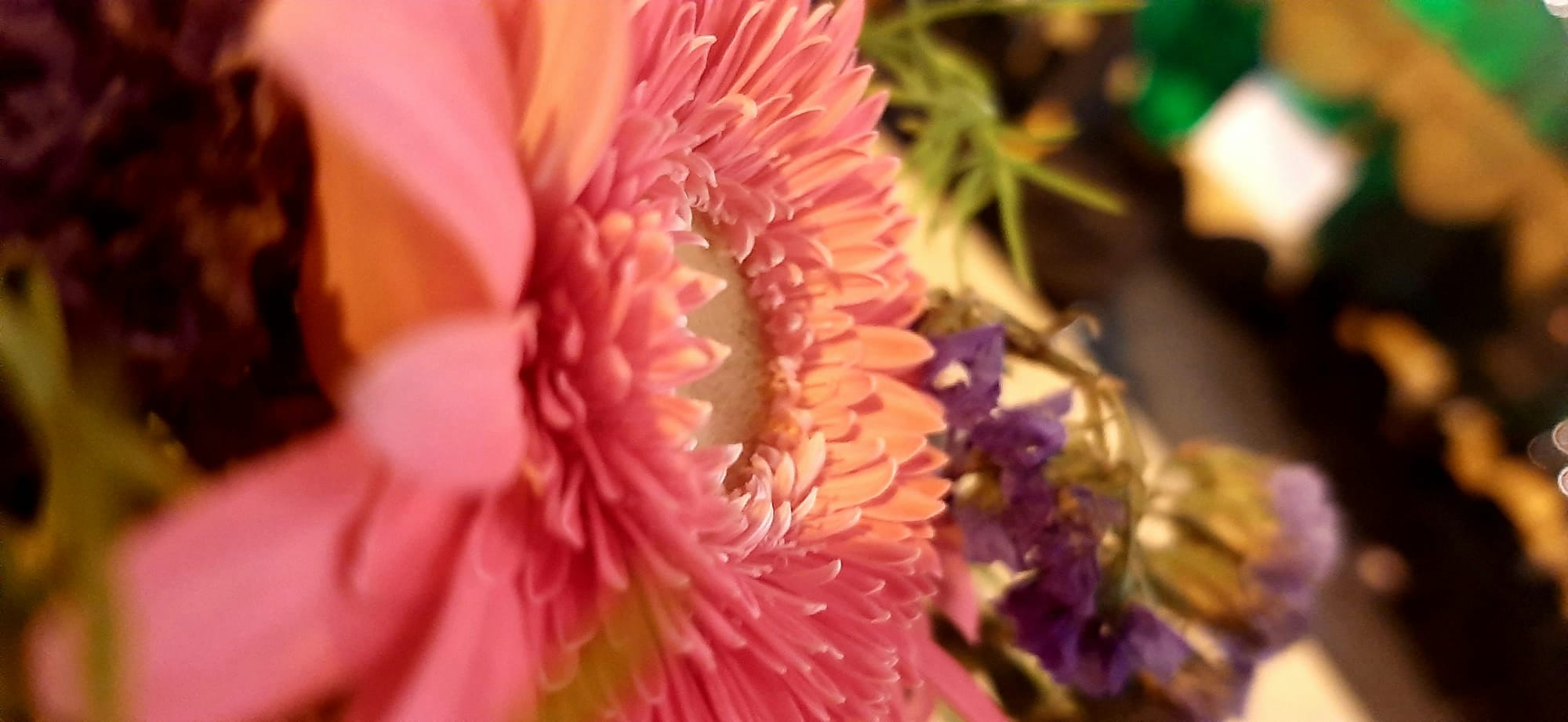 Soft peony wreath with pastel colors