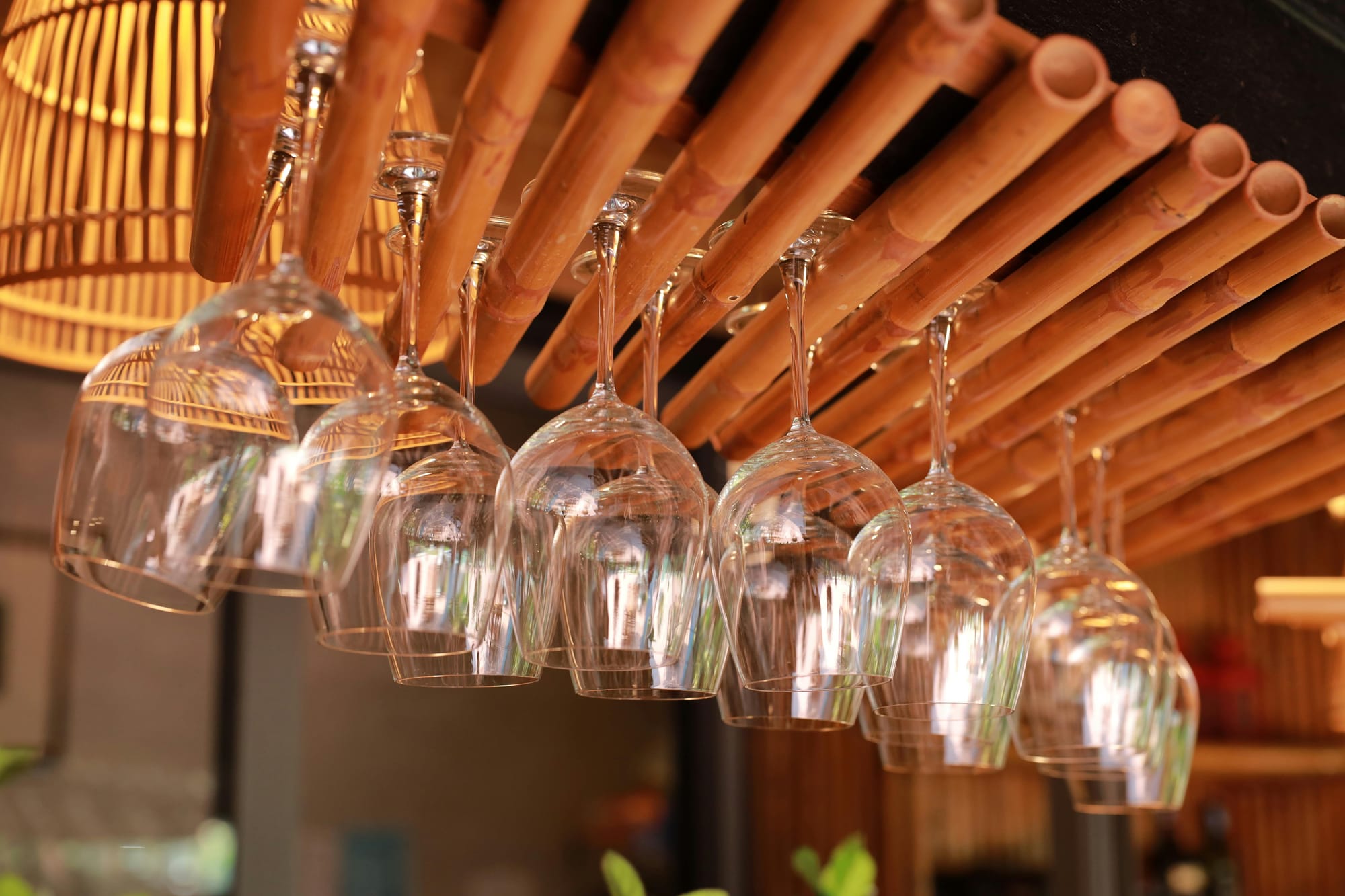 bamboo herb drying rack