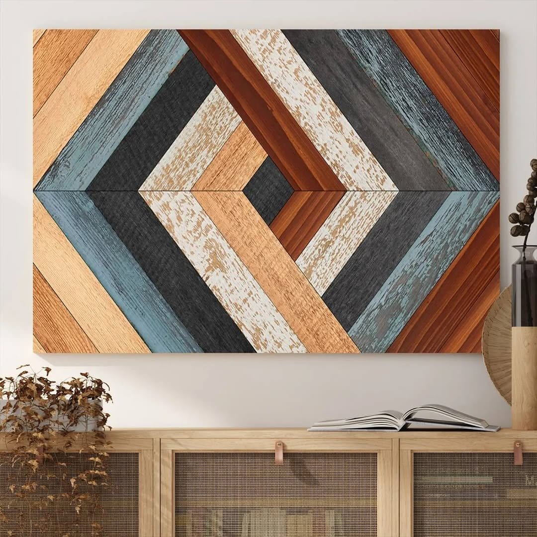 Transform Your Space with Geometric Canvas Art