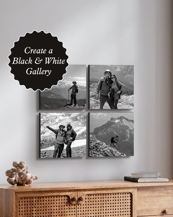 Transform Your Space with DIY Black & White Art